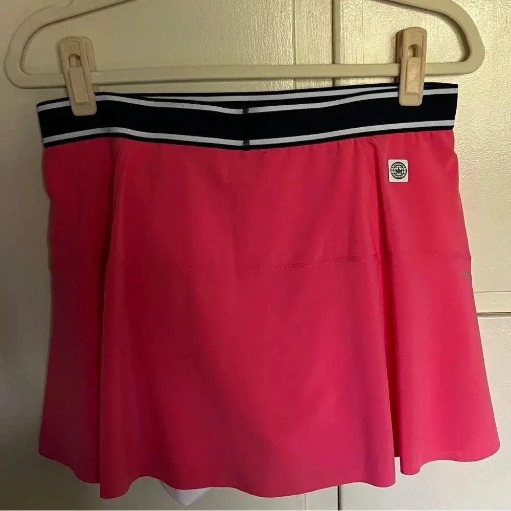 NWT‎ Peter Millar Pink Gabriela Swing Tennis Skirt Size Large Pickleball Golf
